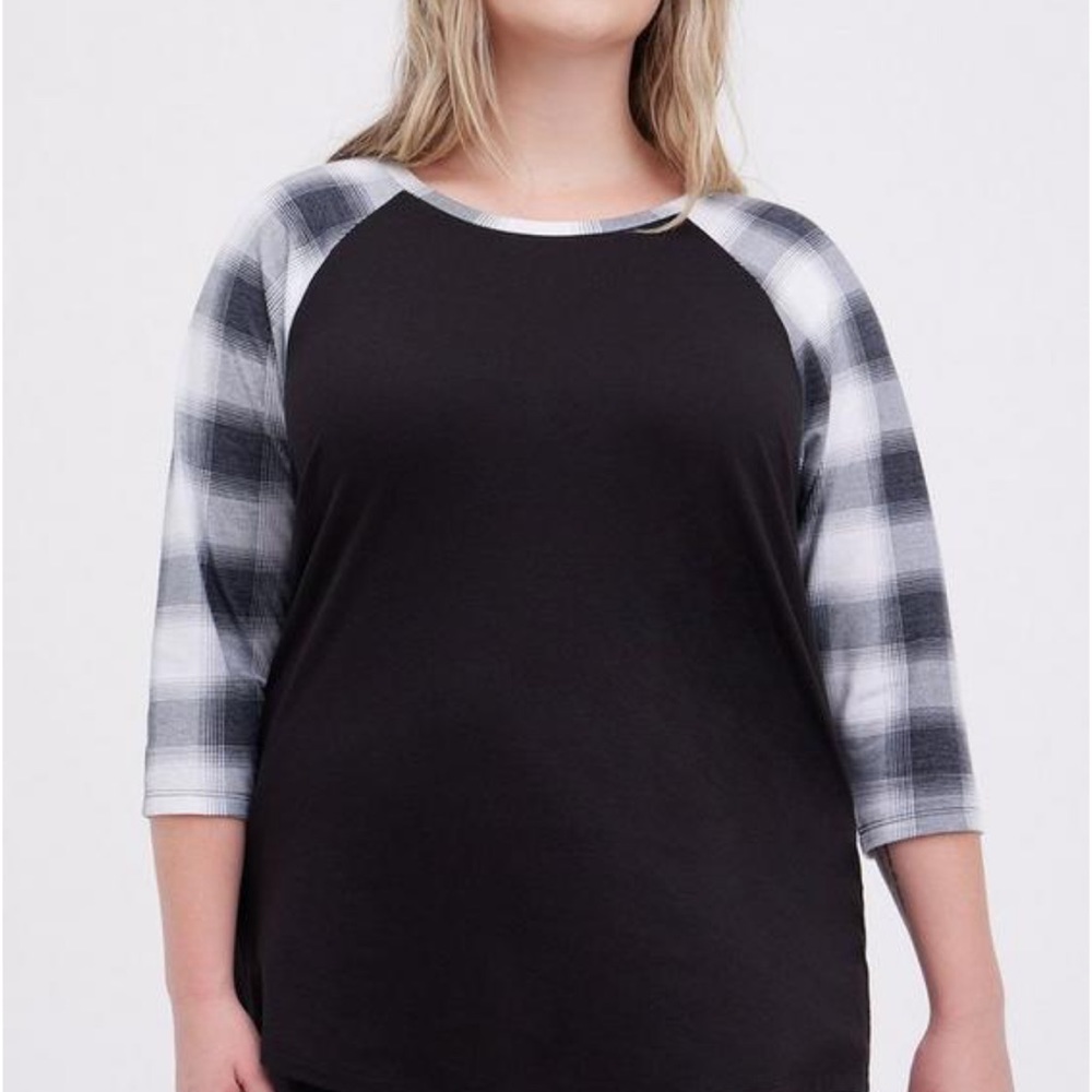 Classic Fit Triblend Jersey Raglan Tee